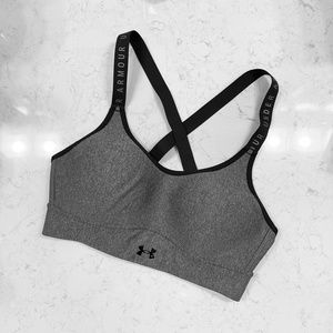 under armour┆infinity mid heather cover sports bra